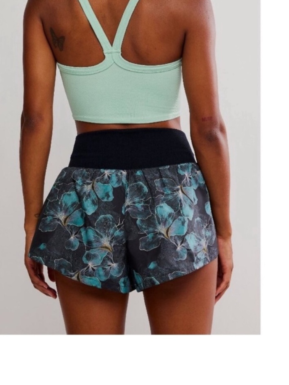 FP Movement Carpe Diem Shorts by Free People Midnight Floral Combo Small